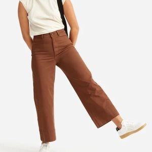 Everlane Lightweight Wide Leg Crop Chino